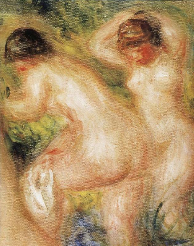 Pierre Renoir Seated Nude (detail)